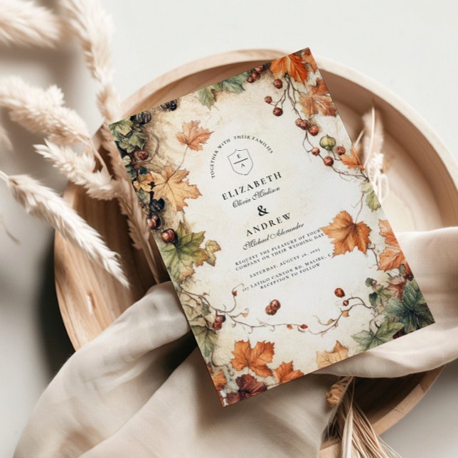 Rustikale Traubenkirsche Einladung (Von Creator hochgeladen)