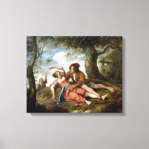 Rustikale Umwerbung Leinwanddruck