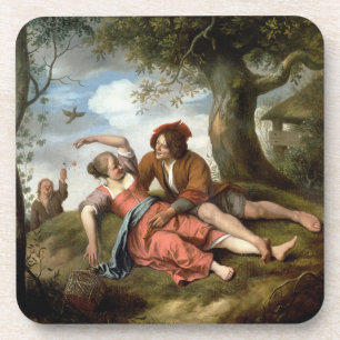 Rustikale Umwerbung Untersetzer