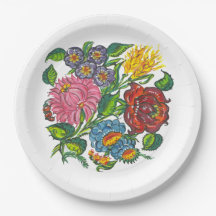 Rustikale ungarische Blume