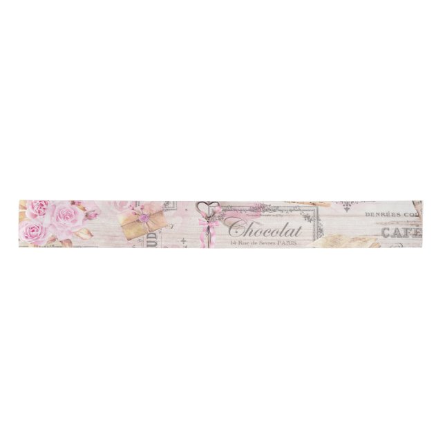 Rustikale Valentine Ribbon Satinband (Vorderseite)