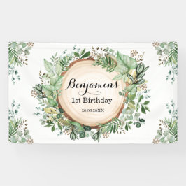 Rustikale Vegetation Erstes neutrales Party zum Ge Banner