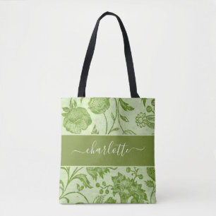 Rustikale Vintag grüne Blüte