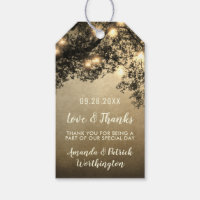 Rustikale Vintage Bäume Zweigstelle Hochzeit Danke