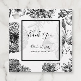 Rustikale Vintage Blume Hochzeitsgeschenk Geschenkanhänger