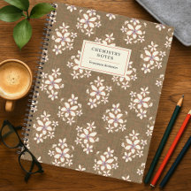 Rustikale Vintage-Blumen-Textur-Studenten-Individu
