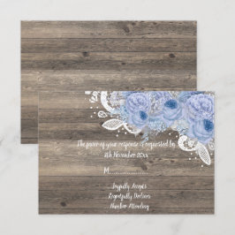 Rustikale Vintage Blüte Lilac Bouquet UAWG Einladung