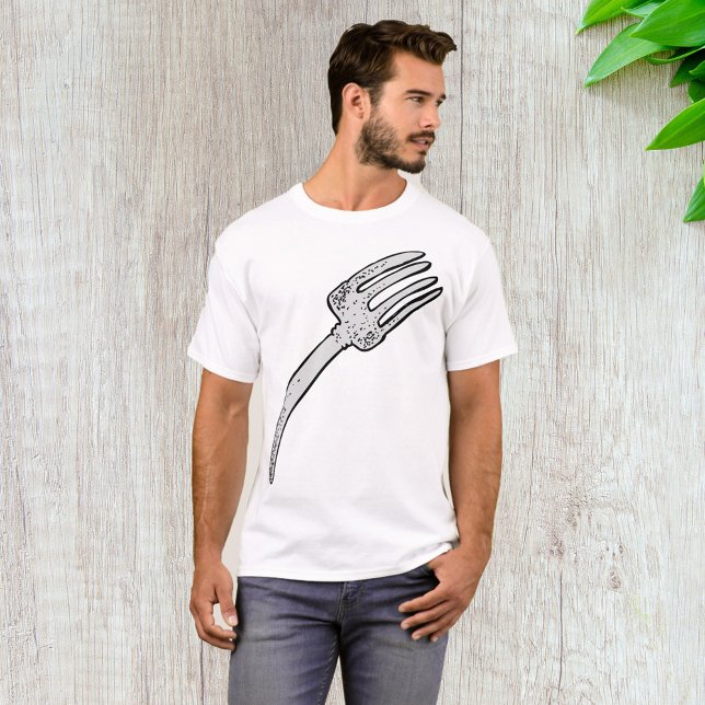 Rustikale Vintage Gabel Retro-Kutsche T-Shirt (Von Creator hochgeladen)