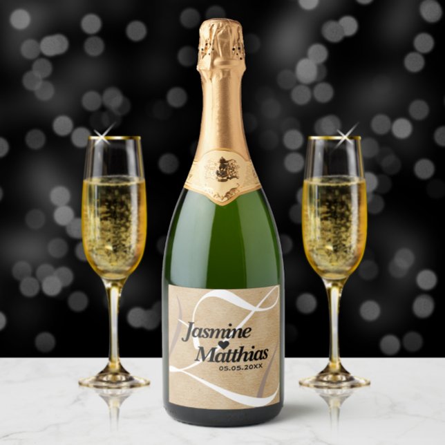 Rustikale, Vintage Mongram Burlap Wedding (Von Creator hochgeladen)