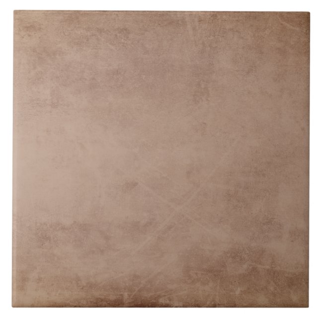 Rustikale Vintage-Shabby-Chic-Braun-Textur Fliese (Vorderseite)
