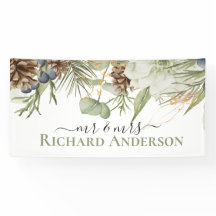 Rustikale Wälder mit Pinecones