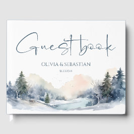 Rustikale Waldhochzeit Gästebuch