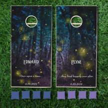 Rustikale Waldmesse Personalisierte Hochzeit