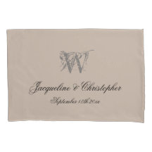 Rustikale, warme Beige Monogram-Namen, neu verheir