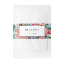 Rustikale Wasserfarbe Muscheln Starfish Beach Hoch Einladungsbanderole