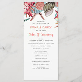 Rustikale Wasserfarbe Muscheln Starfish Beach Hoch Programm