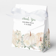 Rustikale Wasserfarbe Pumpkin Greenery Baby Dusche