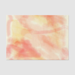 Rustikale Wasserfarbe Rot, Orange und Gelb Seidenpapier