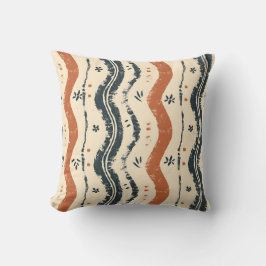 Rustikale Waves Kissen