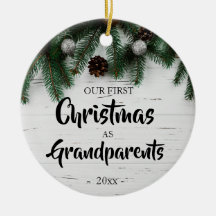 Rustikale Weihnachten als Großeltern