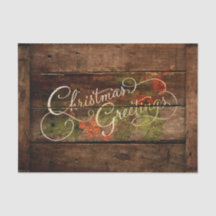 Rustikale Weihnachten