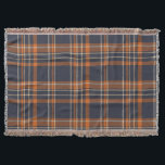 Rustikale Weihnachten/Winter kariert Decke<br><div class="desc">festlich mit Vintag kariert</div>