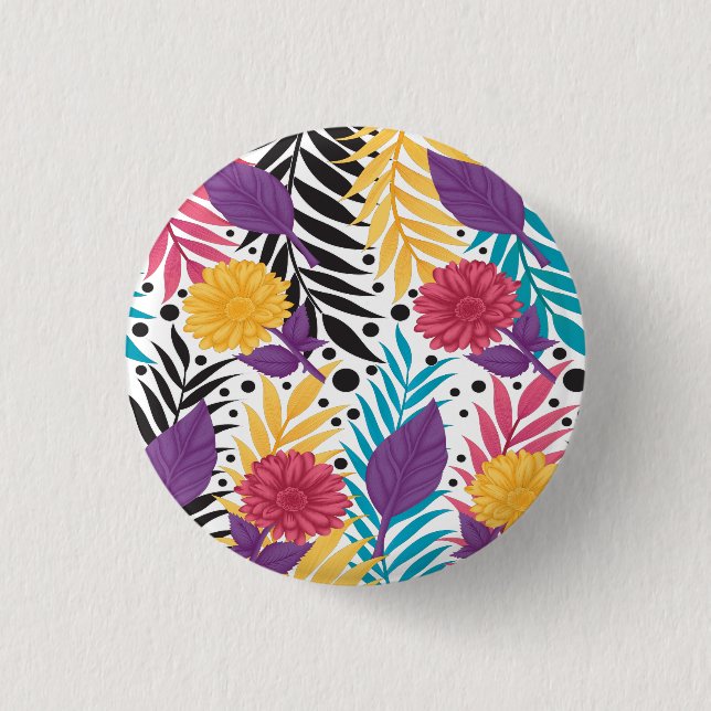 Rustikale Weihnachts-Homedekorations-Kollektion Button (Vorderseite)