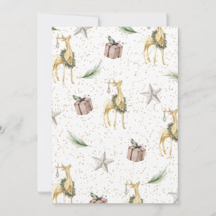 Rustikale Weihnachtsfeiertage-Party Einladungen