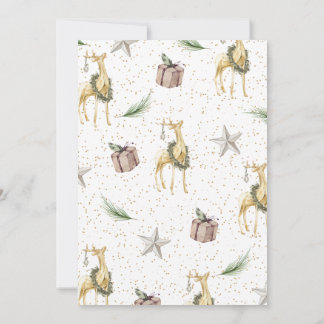 Rustikale Weihnachtsfeiertage-Party Einladungen