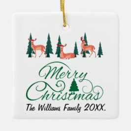 Rustikale Weihnachtsschmuck Foto