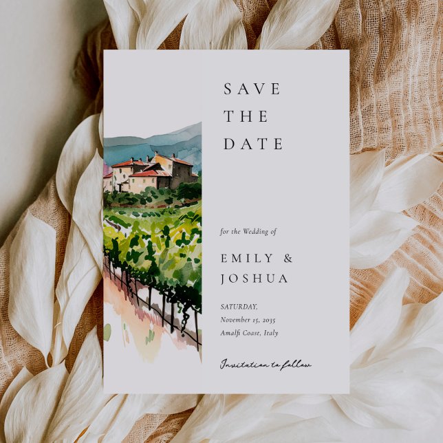 Rustikale Weinkellerei Hochzeit Save The Date (Von Creator hochgeladen)