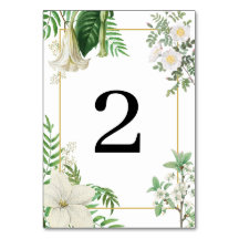 Rustikale, weiße, grüne Aquarellfarben-Goldhochzei