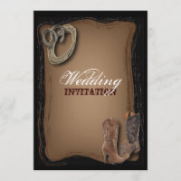 rustikale Westernland-Cowboyhochzeit