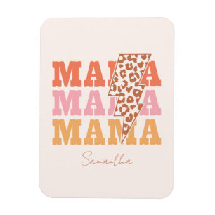 Rustikale Wiederholung "Mama" Magnet