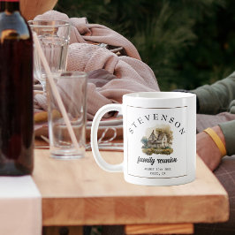 Rustikale Wiedersehen Kaffeetasse