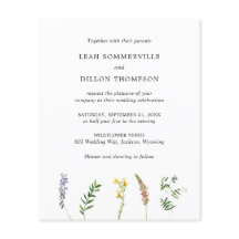 Rustikale Wildblume für Hochzeitsfeiern