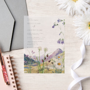 Rustikale Wildblume Hochzeit