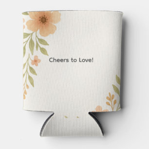 Rustikale Wildblume Hochzeit kann Coolers Dosenkühler