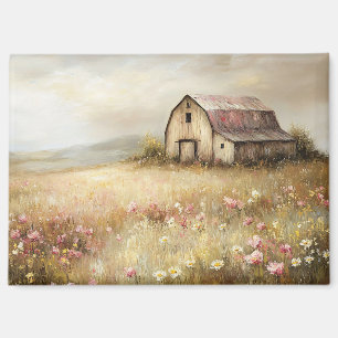 Rustikale Wildblume Magnet
