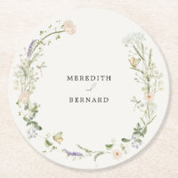 Rustikale Wildblumen-Hochzeit im Vintage-Stil