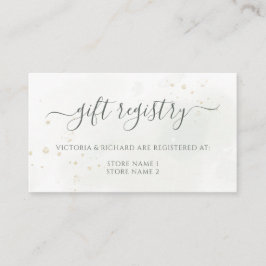 Rustikale Winter Berries Pine Cone Grüne Hochzeit Begleitkarte