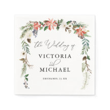 Rustikale Winter floral | Weihnachtsfeier