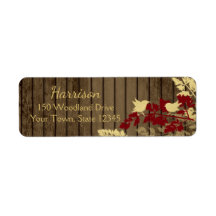 Rustikale Woodland Birds Urlaubsadresse