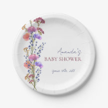 Rustikale, zarte Acrylblütendusche Bouquet Baby