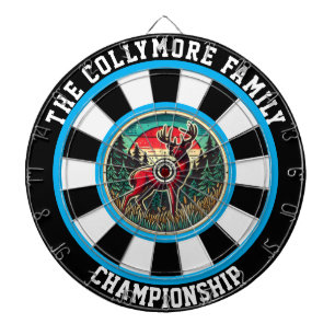 Rustikale Zielkunst Dartscheibe