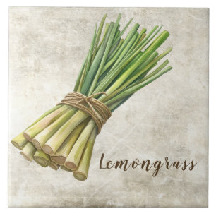 Rüstikale Zitronengras-Faux-Keramikfliese Fliese