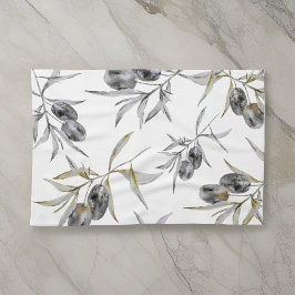 Rustikale Zweigstelle des Toskanischen Olive Geschirrtuch