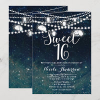 Rustikaler Abend Night Sky Mason Jar Lights SWEET