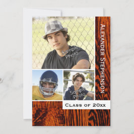 Rustikaler Abschluss Einladung