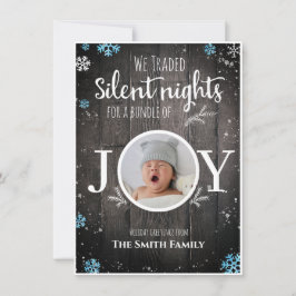 Rustikaler Baby Weihnachten